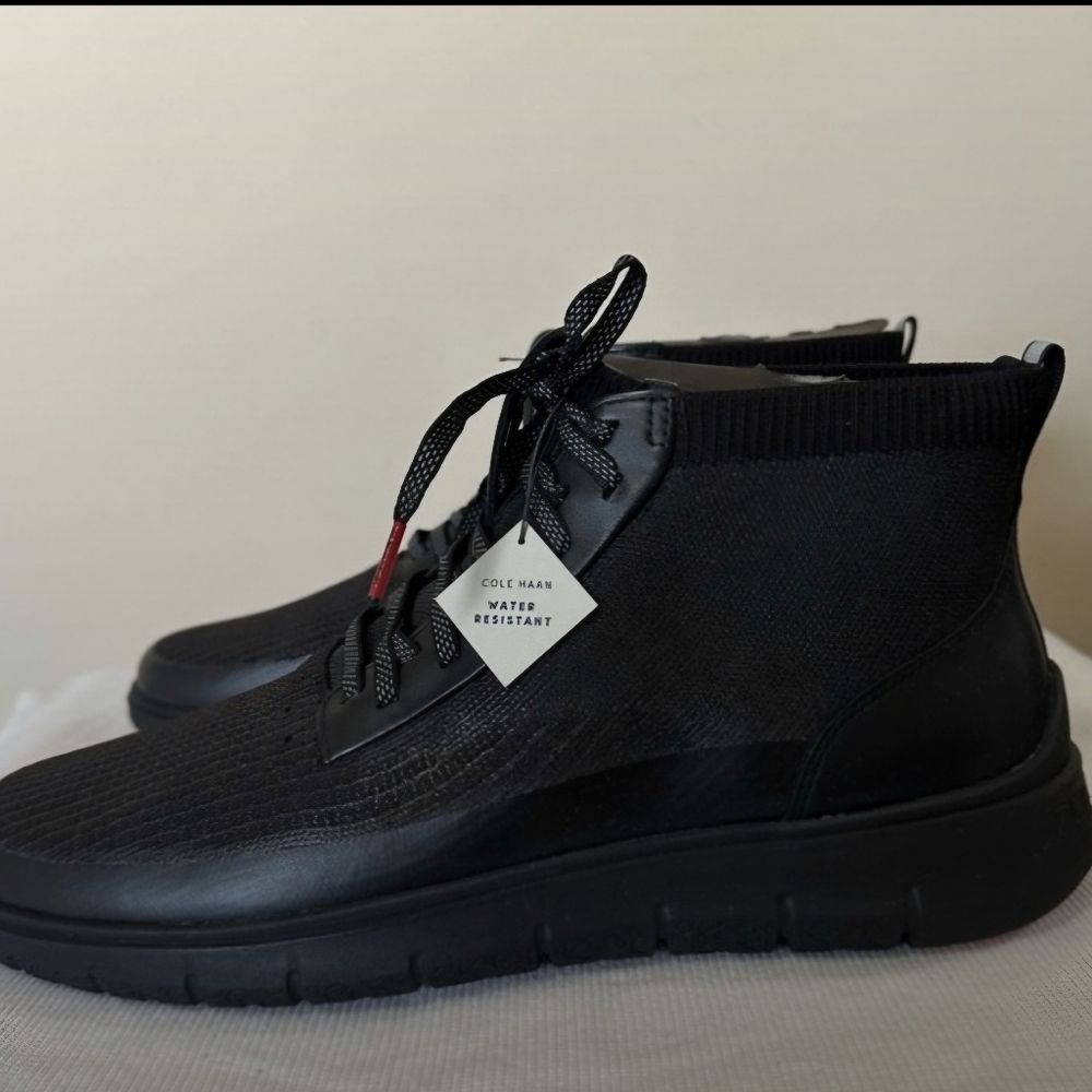 New Black Cole Haan Men's Generation Zerogrand Stitchlite High-Top, 13